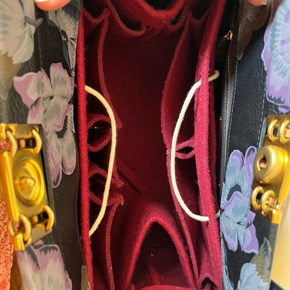 Coach X Kaffe Fassett Troupe Carryall Top Handle Satchel - Picture 7 of 13